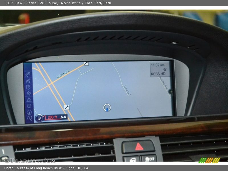 Alpine White / Coral Red/Black 2012 BMW 3 Series 328i Coupe