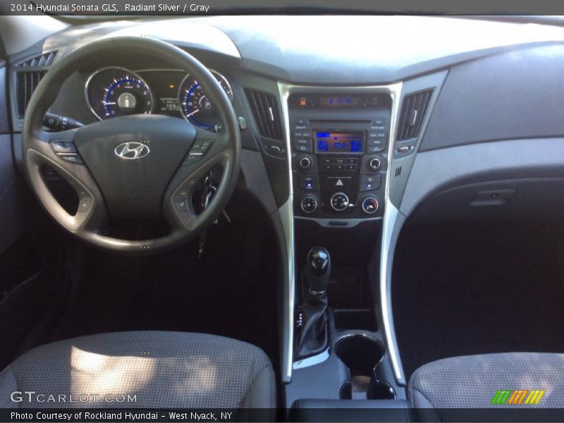 Radiant Silver / Gray 2014 Hyundai Sonata GLS
