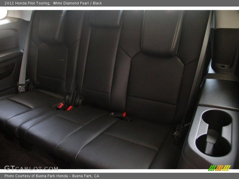 White Diamond Pearl / Black 2012 Honda Pilot Touring