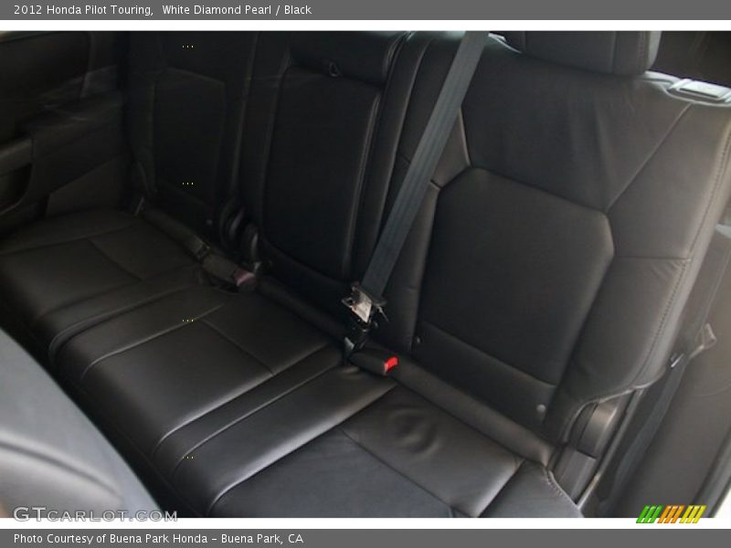White Diamond Pearl / Black 2012 Honda Pilot Touring