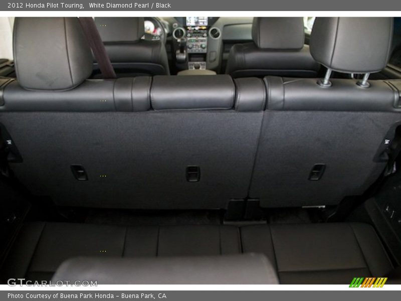 White Diamond Pearl / Black 2012 Honda Pilot Touring