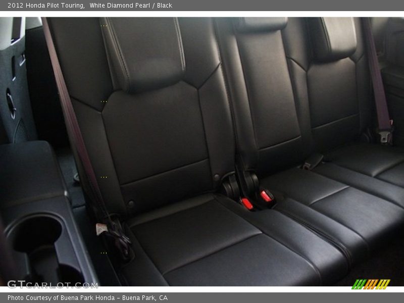 White Diamond Pearl / Black 2012 Honda Pilot Touring