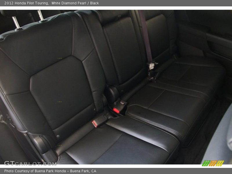 White Diamond Pearl / Black 2012 Honda Pilot Touring