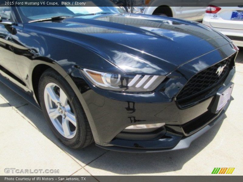 Black / Ebony 2015 Ford Mustang V6 Coupe