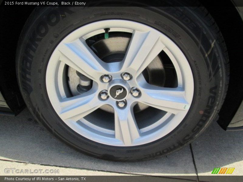 Black / Ebony 2015 Ford Mustang V6 Coupe