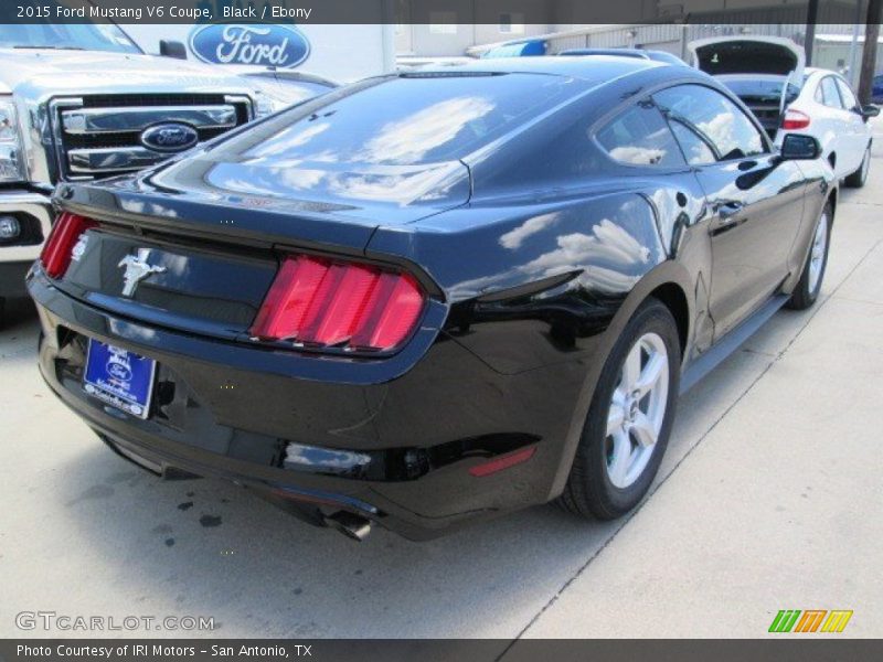 Black / Ebony 2015 Ford Mustang V6 Coupe