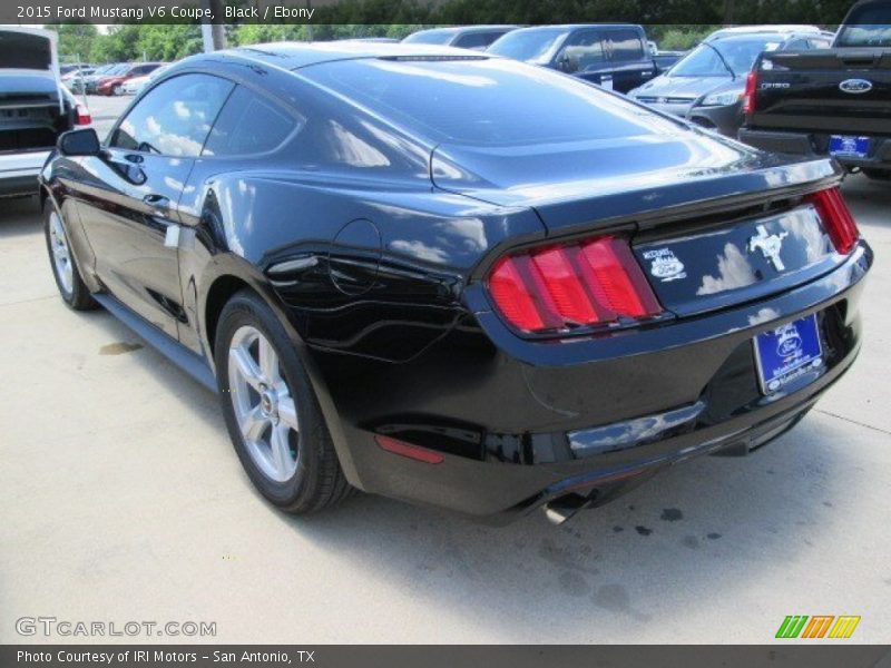Black / Ebony 2015 Ford Mustang V6 Coupe