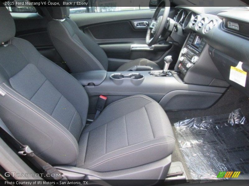 Black / Ebony 2015 Ford Mustang V6 Coupe