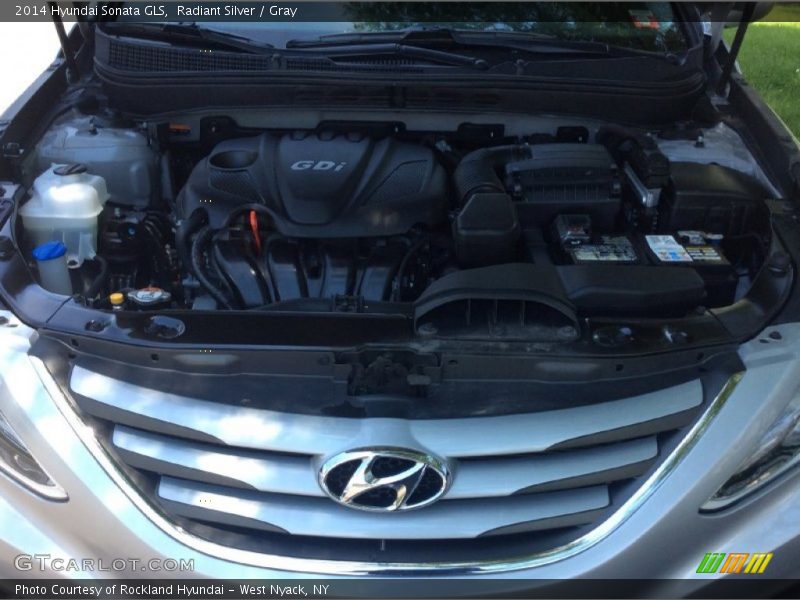 Radiant Silver / Gray 2014 Hyundai Sonata GLS