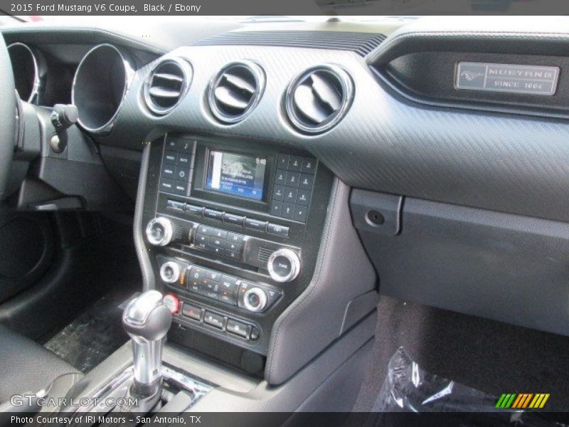 Black / Ebony 2015 Ford Mustang V6 Coupe