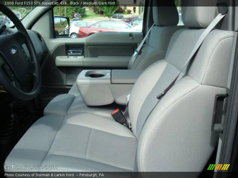 Black / Medium/Dark Flint 2008 Ford F150 STX SuperCab 4x4