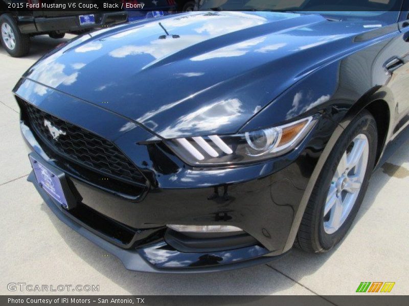 Black / Ebony 2015 Ford Mustang V6 Coupe