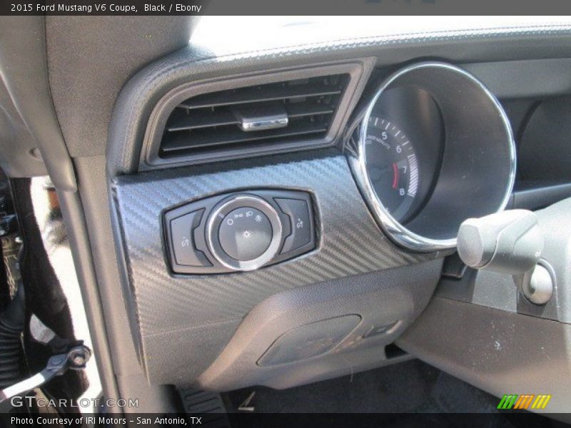 Black / Ebony 2015 Ford Mustang V6 Coupe