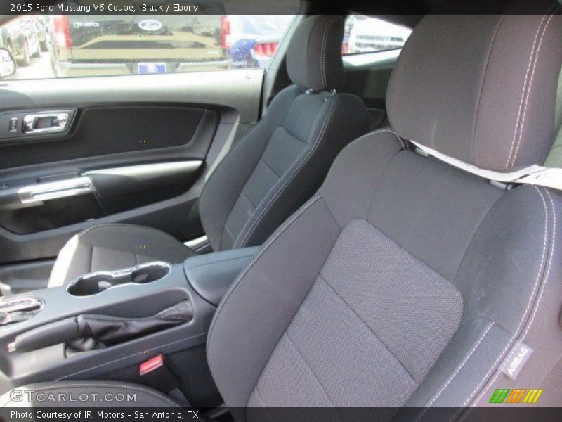 Black / Ebony 2015 Ford Mustang V6 Coupe