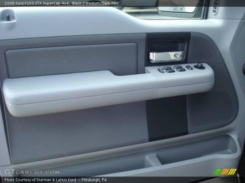 Black / Medium/Dark Flint 2008 Ford F150 STX SuperCab 4x4