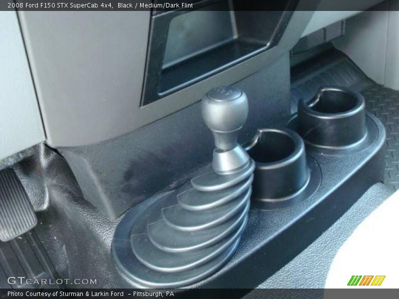 Black / Medium/Dark Flint 2008 Ford F150 STX SuperCab 4x4