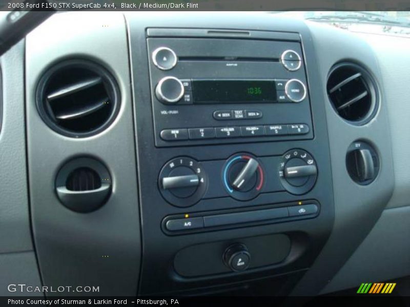 Black / Medium/Dark Flint 2008 Ford F150 STX SuperCab 4x4