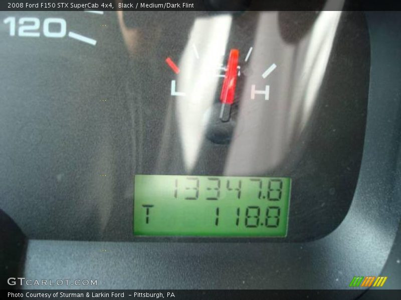 Black / Medium/Dark Flint 2008 Ford F150 STX SuperCab 4x4