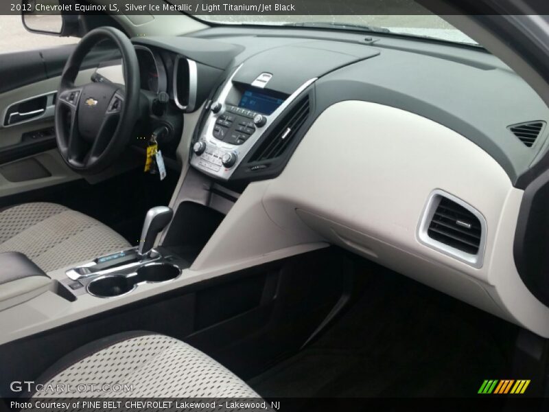 Silver Ice Metallic / Light Titanium/Jet Black 2012 Chevrolet Equinox LS
