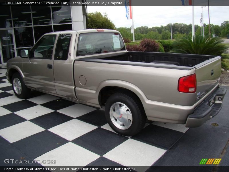 Sandalwood Metallic / Graphite 2003 GMC Sonoma SLS Extended Cab