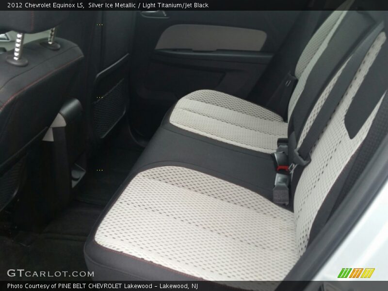 Silver Ice Metallic / Light Titanium/Jet Black 2012 Chevrolet Equinox LS