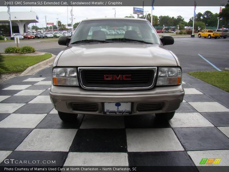 Sandalwood Metallic / Graphite 2003 GMC Sonoma SLS Extended Cab