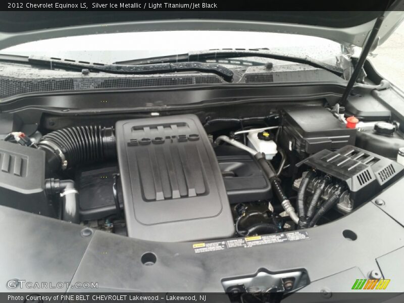 Silver Ice Metallic / Light Titanium/Jet Black 2012 Chevrolet Equinox LS