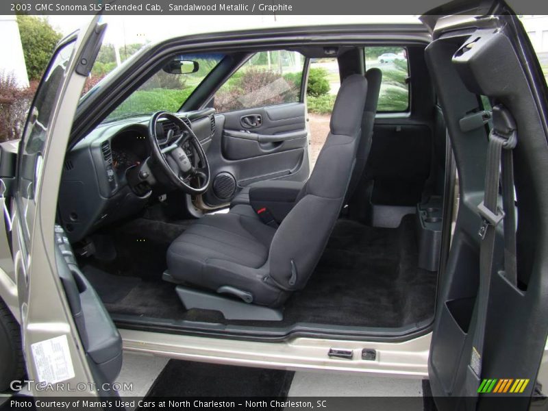 Sandalwood Metallic / Graphite 2003 GMC Sonoma SLS Extended Cab