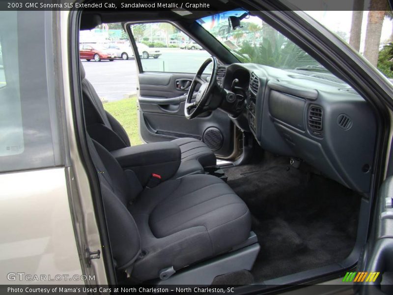 Sandalwood Metallic / Graphite 2003 GMC Sonoma SLS Extended Cab