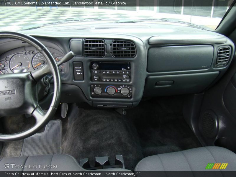 Sandalwood Metallic / Graphite 2003 GMC Sonoma SLS Extended Cab