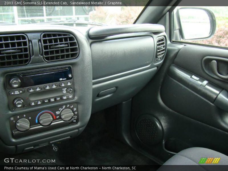 Sandalwood Metallic / Graphite 2003 GMC Sonoma SLS Extended Cab