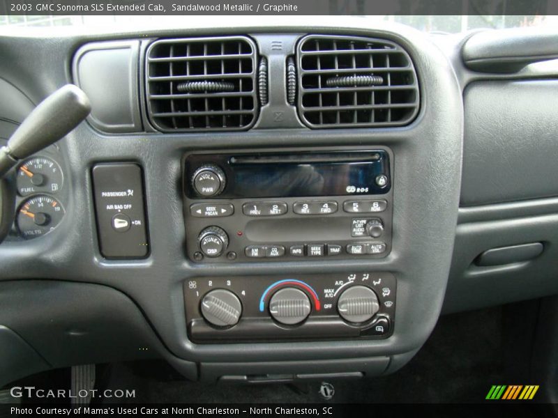 Sandalwood Metallic / Graphite 2003 GMC Sonoma SLS Extended Cab