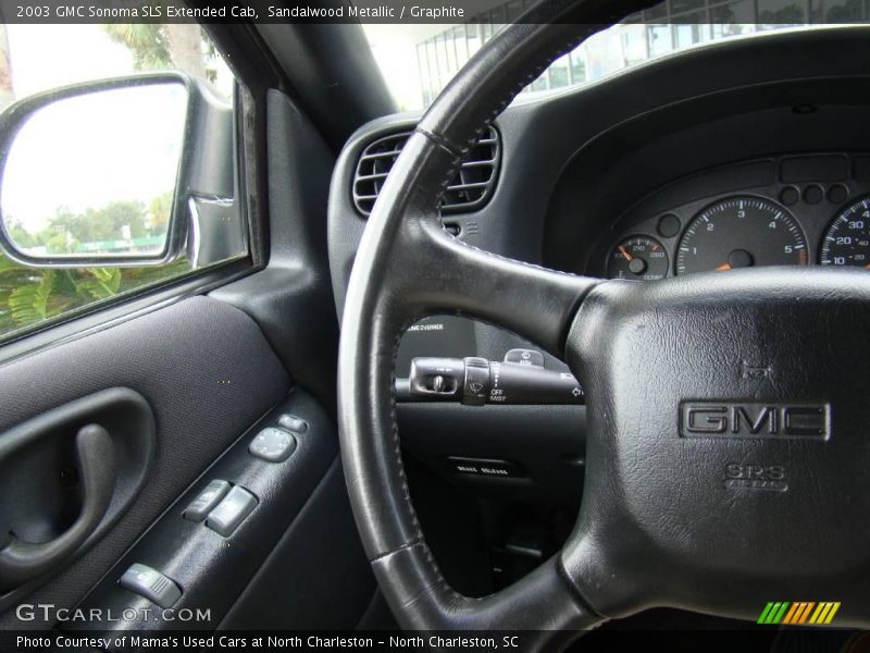 Sandalwood Metallic / Graphite 2003 GMC Sonoma SLS Extended Cab