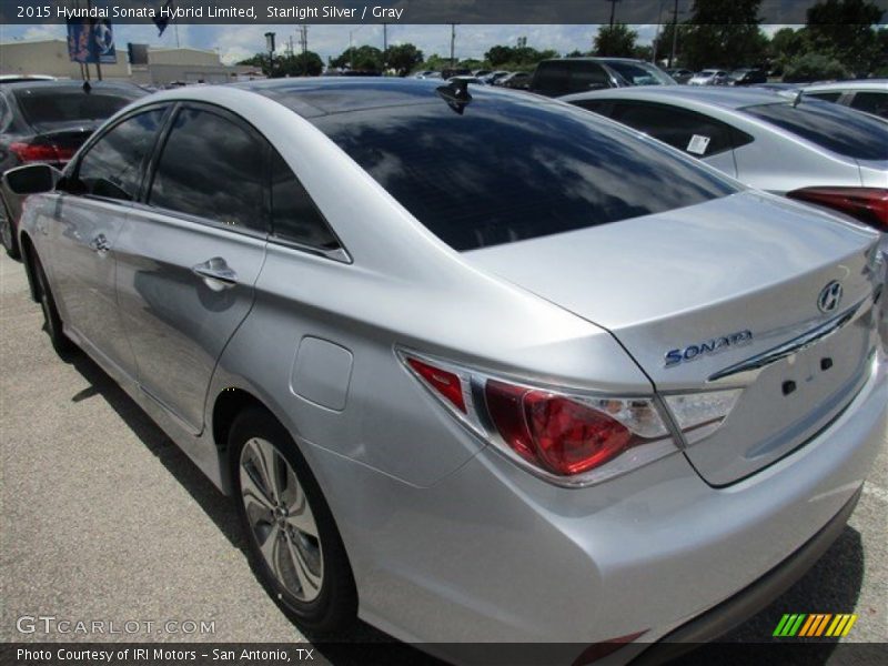 Starlight Silver / Gray 2015 Hyundai Sonata Hybrid Limited