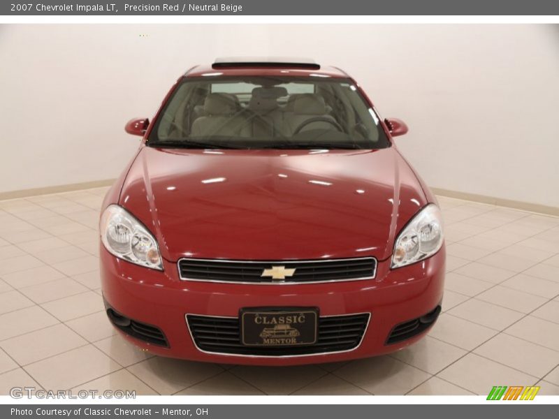 Precision Red / Neutral Beige 2007 Chevrolet Impala LT