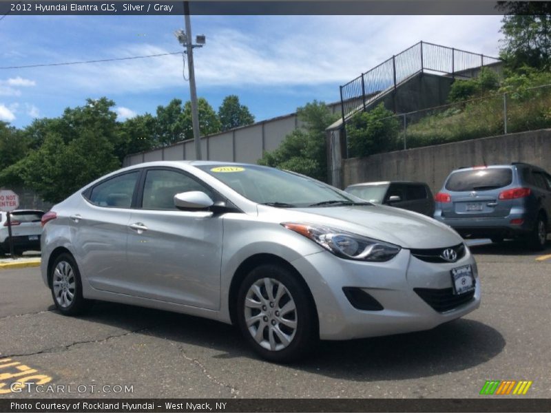 Silver / Gray 2012 Hyundai Elantra GLS