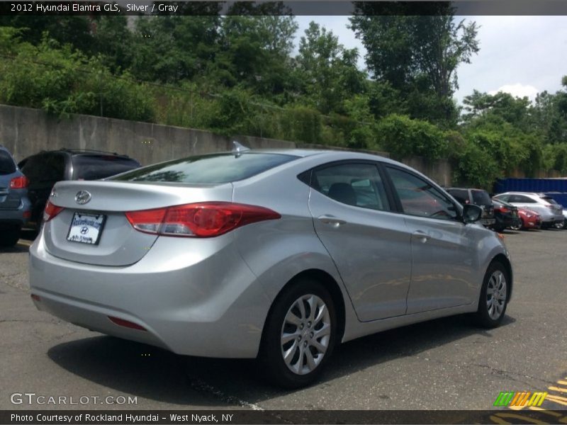 Silver / Gray 2012 Hyundai Elantra GLS