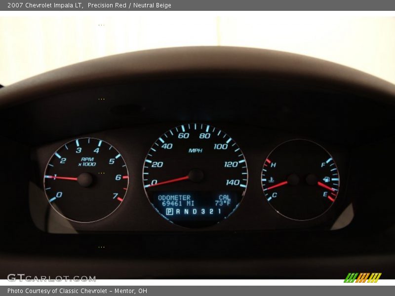  2007 Impala LT LT Gauges