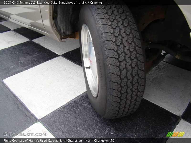 Sandalwood Metallic / Graphite 2003 GMC Sonoma SLS Extended Cab