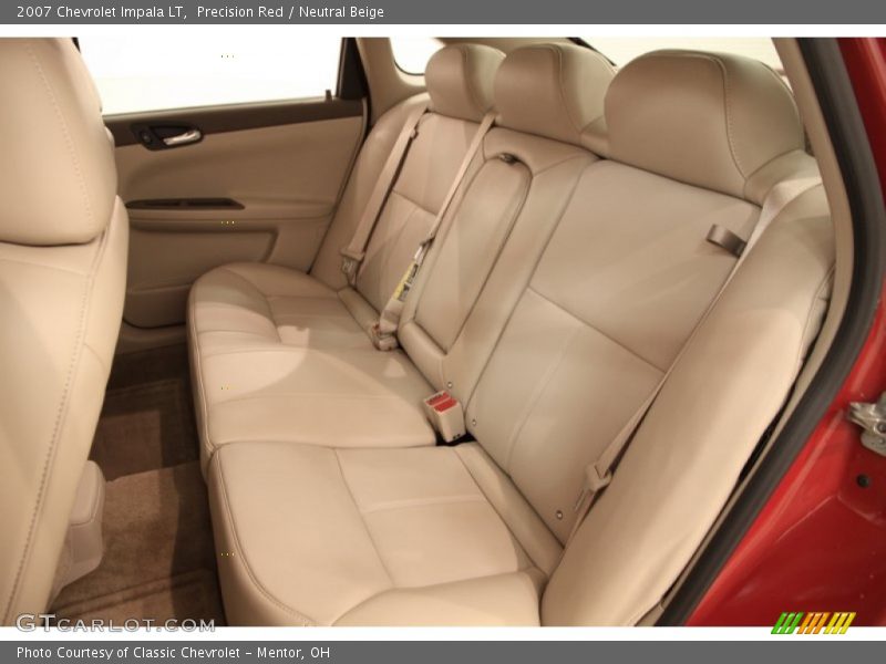 Rear Seat of 2007 Impala LT