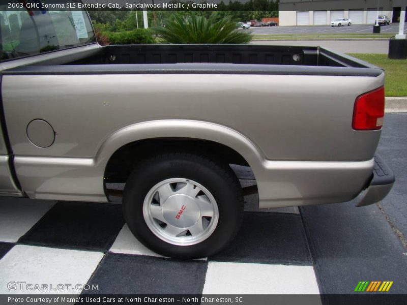 Sandalwood Metallic / Graphite 2003 GMC Sonoma SLS Extended Cab