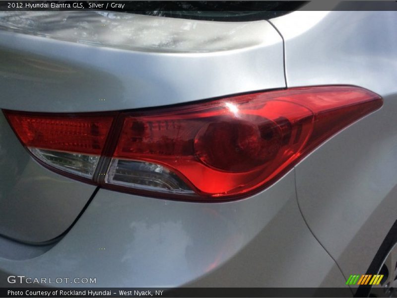 Silver / Gray 2012 Hyundai Elantra GLS