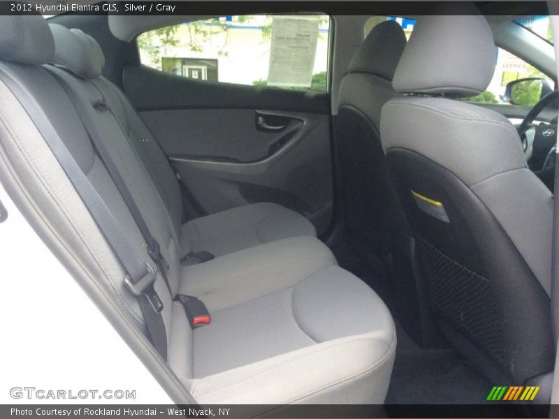 Silver / Gray 2012 Hyundai Elantra GLS