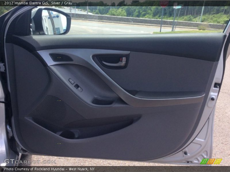 Silver / Gray 2012 Hyundai Elantra GLS