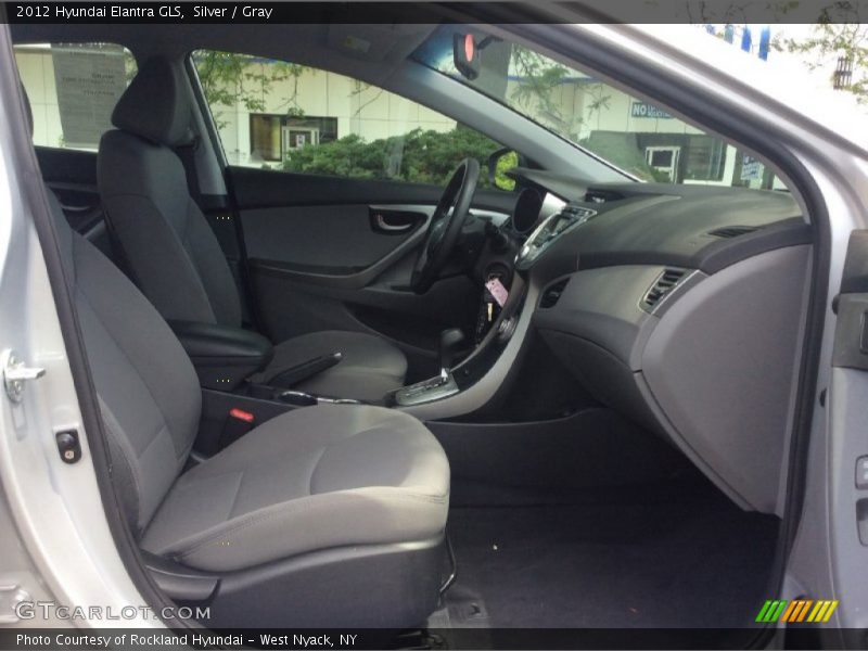 Silver / Gray 2012 Hyundai Elantra GLS