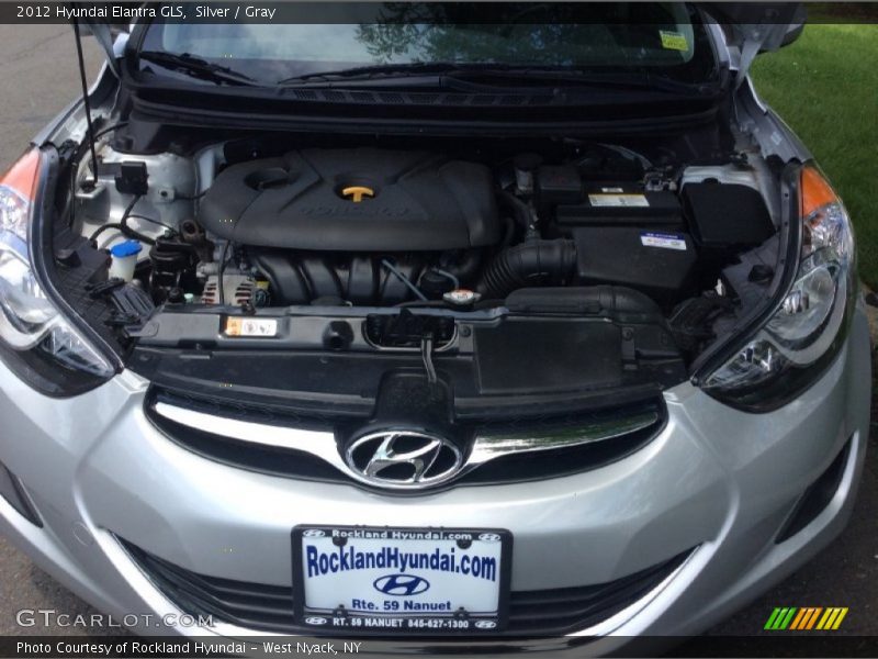 Silver / Gray 2012 Hyundai Elantra GLS