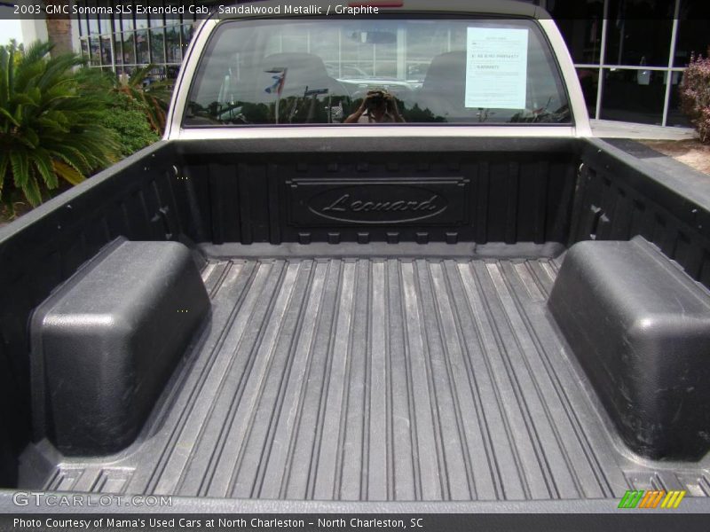 Sandalwood Metallic / Graphite 2003 GMC Sonoma SLS Extended Cab