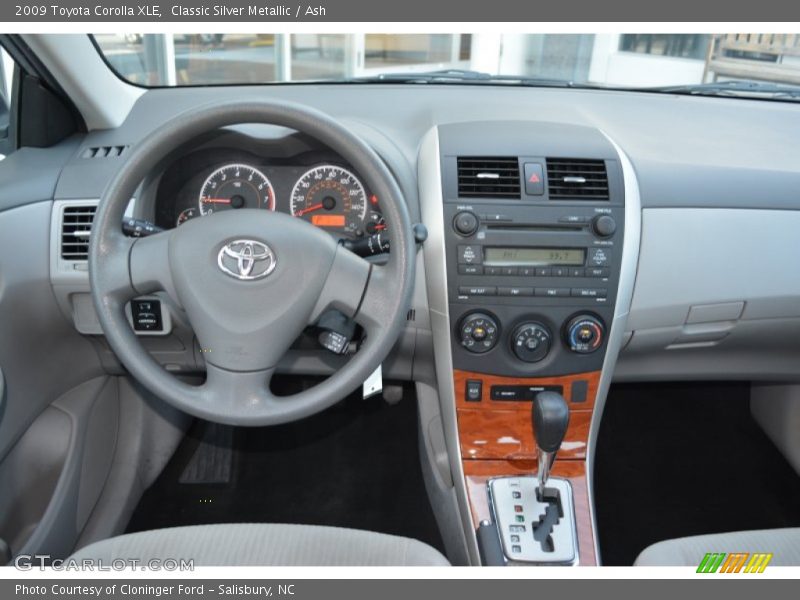 Classic Silver Metallic / Ash 2009 Toyota Corolla XLE