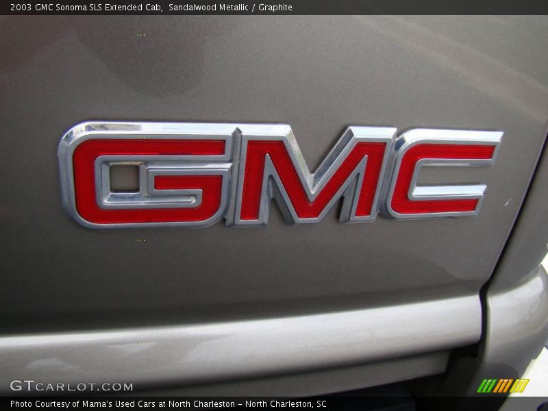 Sandalwood Metallic / Graphite 2003 GMC Sonoma SLS Extended Cab