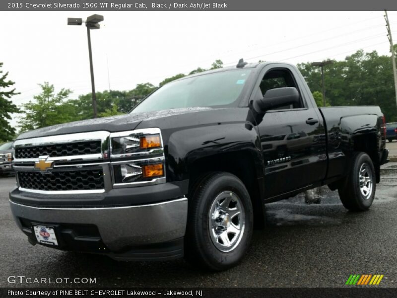 Black / Dark Ash/Jet Black 2015 Chevrolet Silverado 1500 WT Regular Cab